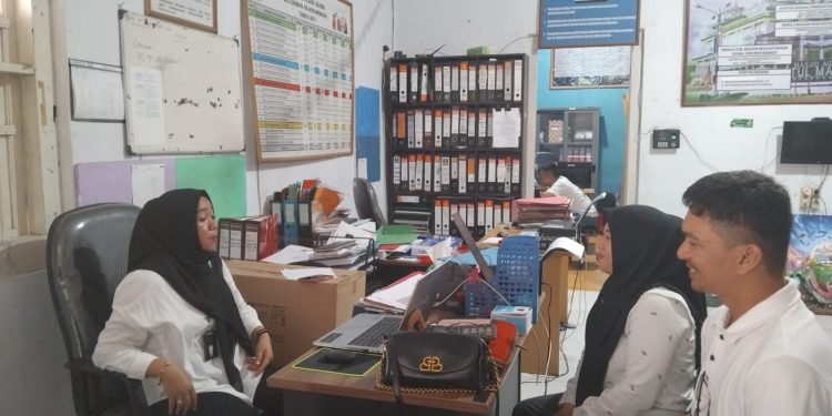Ketua dan Sekretaris BPD Bungko Lakukan Konsultasi dengan Kabag Kesra Kotamobagu