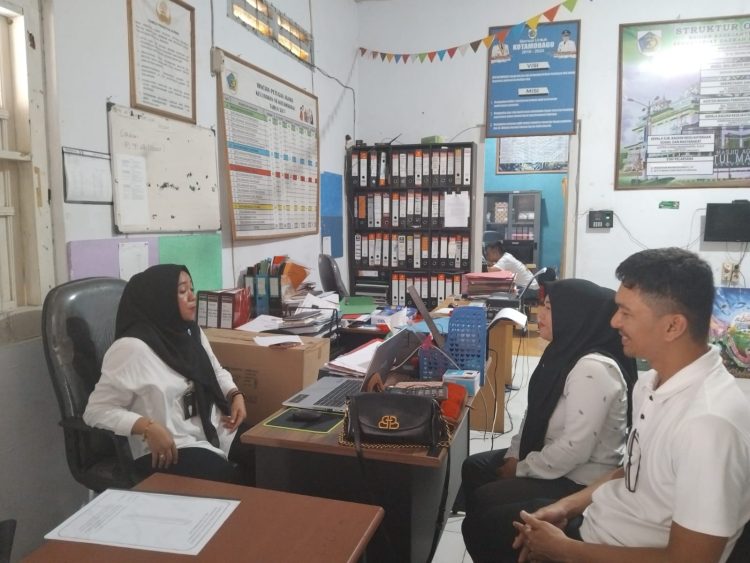 Ketua dan Sekretaris BPD Bungko Lakukan Konsultasi dengan Kabag Kesra Kotamobagu