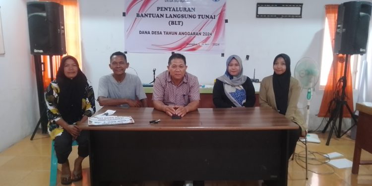 Sekertaris BPD: Dampingi Pemerintah Desa Bungko Salurkan BLT Tahun Anggaran 2024