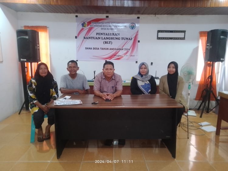 Sekertaris BPD: Dampingi Pemerintah Desa Bungko Salurkan BLT Tahun Anggaran 2024
