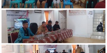 BPD Desa Bungko Hadiri Pertemuan dengan Mahasiswa Universitas Bina Mandiri Gorontalo